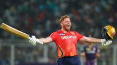 Bairstow century leads Punjab to record T20 run-chase